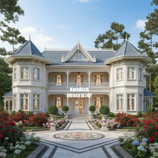 แบบบ้านไทยโคโลเนียล