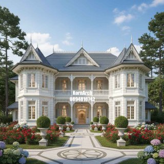 แบบบ้านไทยโคโลเนียล