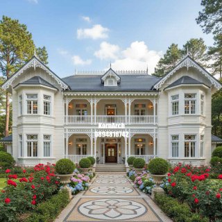 แบบบ้านไทยโคโลเนียล