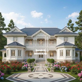 แบบบ้านไทยโคโลเนียล