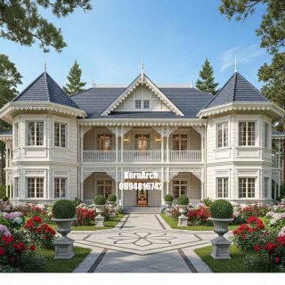 แบบบ้านไทยโคโลเนียล