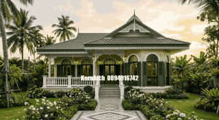 แบบบ้านไทยโคโลเนียล 