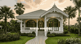 แบบบ้านไทยโคโลเนียล 