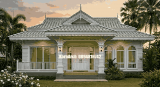 แบบบ้านไทยโคโลเนียล 