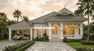 แบบบ้านไทยโคโลเนียล