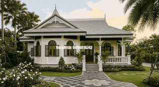 แบบบ้านไทยโคโลเนียล