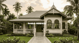 แบบบ้านไทยโคโลเนียล