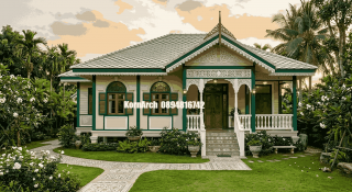 แบบบ้านไทยโคโลเนียล