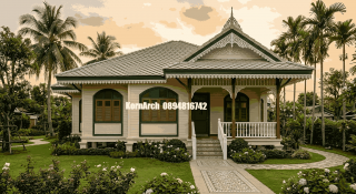 แบบบ้านไทยโคโลเนียล