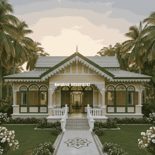 แบบบ้านไทยโคโลเนียล