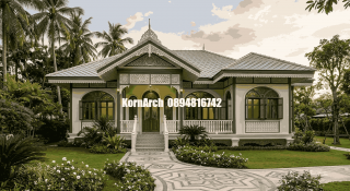 แบบบ้านไทยโคโลเนียล