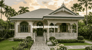 แบบบ้านไทยโคโลเนียล