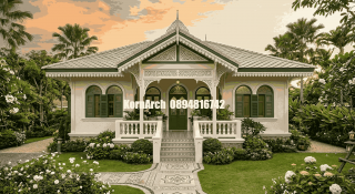 แบบบ้านไทยโคโลเนียล