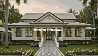 แบบบ้านไทยโคโลเนียล