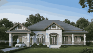 แบบบ้านไทยโคโลเนียล