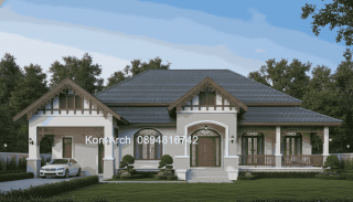 แบบบ้านไทยโคโลเนียล