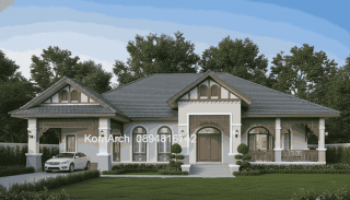 แบบบ้านไทยโคโลเนียล