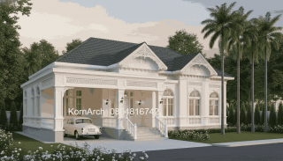 แบบบ้านไทยโคโลเนียล