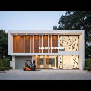 แบบโกดังสำนักงานโมเดิร์น