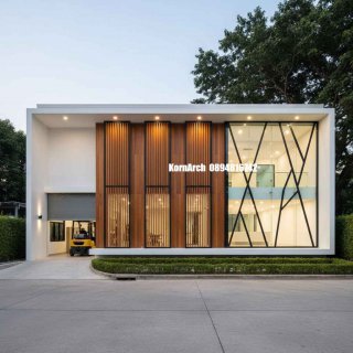 แบบโกดังสำนักงานโมเดิร์น