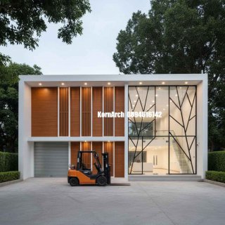 แบบโกดังสำนักงานโมเดิร์น