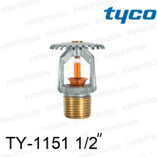 สปริงเกอร์แบบอัพไรท์สีส้ม TY-B 155F