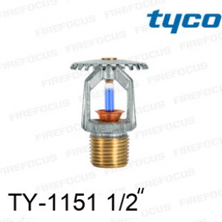 สปริงเกอร์แบบอัพไรท์สีน้ำเงิน TY-B 286F