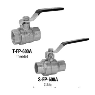 Brass Ball Valves T-FP-600A