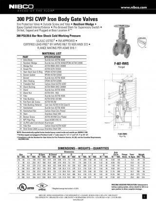 Gate Valve F-607-RWS