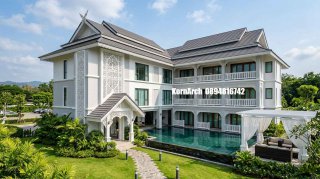 แบบโรงแรมสไตล์ไทยโคโลเนียล