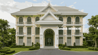 แบบโรงแรมสไตล์ไทยโคโลเนียล 