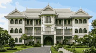 แบบโรงแรมสไตล์ไทยโคโลเนียล 