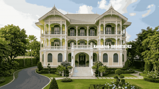 แบบโรงแรมสไตล์ไทยโคโลเนียล 