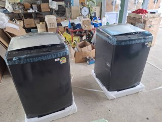 ร้านสะดวกซัก เครื่องซักผ้าหยอดเหรียญ LG 12 kg