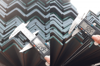 เหล็กฉาก 40 มม ( 1นิ้ว 1/2 ) Angle bar 40 mm