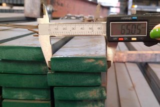 เหล็กแบน 2นิ้ว 1/2 ( 65 มม) Flat bar 2inch 1/2