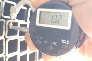 แป๊ปโปร่ง 3/4 ( 18 มม ) Square pipe 18 mm.