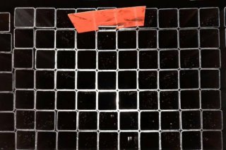 แป๊ปโปร่ง 1นิ้ว 1/2 ( 38 มม ) Square pipe 1inch1/2