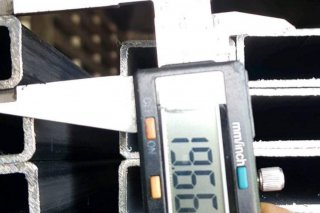แป็ปแบน 40 x 20 มม. Rectangular pipe 40 x 20 mm.
