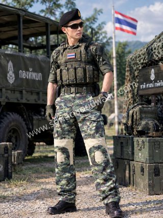 กางเกงทหารบก ลายพรางอเนกประสงค์
