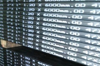 แป็ปแบน 50 x 25 มม. Rectangular pipe 50 x 25 mm.