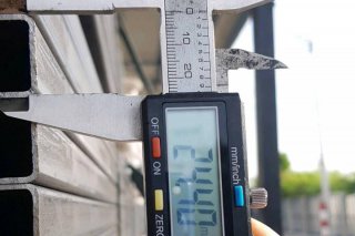 แป็ปแบน 50 x 25 มม. Rectangular pipe 50 x 25 mm.