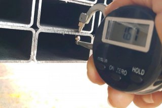 แป็ปแบน 50 x 25 มม. Rectangular pipe 50 x 25 mm.