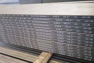 แป็ปแบน 50 x 25 มม. Rectangular pipe 50 x 25 mm.