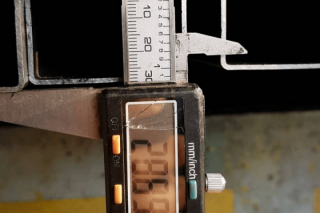 แป็ปแบน 50 x 25 มม. Rectangular pipe 50 x 25 mm.