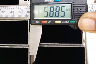 แป๊ปแบน 60 x 30 มม Rectangular Pipe 60 x 30 mm