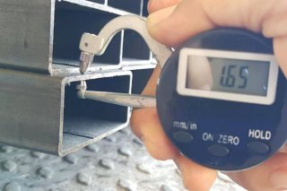 แป๊ปแบน 60 x 30 มม Rectangular Pipe 60 x 30 mm