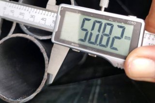 แป๊ปดำวัดนอก 50.4 มม ( 2นิ้ว ) Pipe 50.4 mm