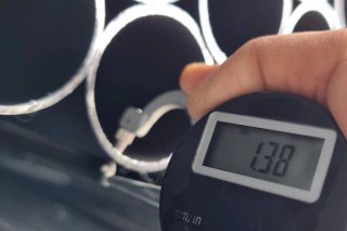 แป๊ปดำวัดนอก 50.4 มม ( 2นิ้ว ) Pipe 50.4 mm