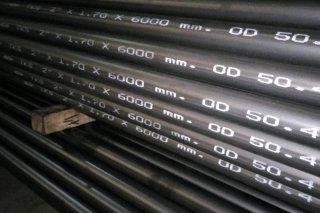 แป๊ปดำวัดนอก 50.4 มม ( 2นิ้ว ) Pipe 50.4 mm